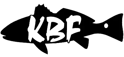 Kayak Bass Fishing KBF Redfish Vinyl Transfer Decal • $6.50