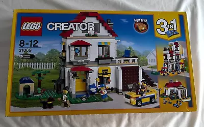 LEGO Creator 3 In 1 - 31069 Modular Family Villa - House Car Mower Retired NEW • $170