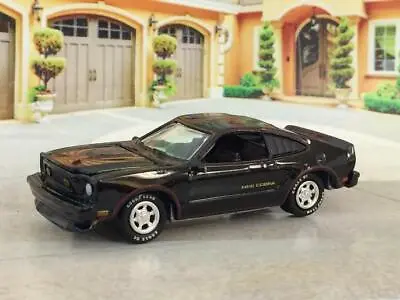 1977 77 Ford Mustang Cobra II V-8 King Cobra Coupe 1/64 Scale Limited Edition S8 • $22.99