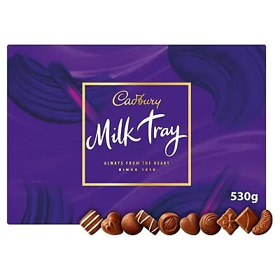 Cadbury Milk Tray Chocolate Gift Box 530g Assorted Chocolate BB NOVEMBER 2024 • £17.99