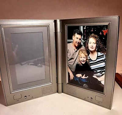 Radio Shack Voice Recording Dual 4 X 6 Photo Frame 63-978 - 2007-No Box • $11.99