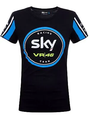 Valentino Rossi Black Sky Racing Team Womens T-Shirt - S • £8