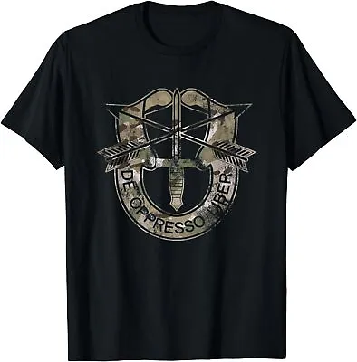 NEW LIMITED De Oppresso Liber US Special Forces Retro OCP Camo Multicam T-Shirt • $19.99