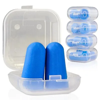 Ear Plugs X10 Noise Cancelling Soft Foam SNR 35 DB Ear Plug For Sleep And Work • £2.99