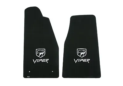 LLOYD MATS Velourtex FLOOR MATS Embroidered Logos 1996 To 1998 Dodge VIPER GTS • $160.99