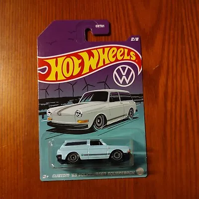 2022 HOT WHEELS VOLKSWAGEN SERIES CUSTOM '69 SQUAREBACK 🆕 Light Blue  • $10