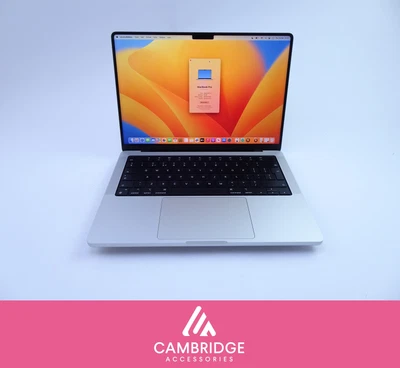 £1099.99 • Buy Apple MacBook Pro 14  A2442 2021 Apple M1 Pro 16GB RAM 1TB SSD Silver Faulty