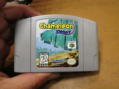 Chameleon Twist Nintendo 64 N64 Video Game Cart • $37.18