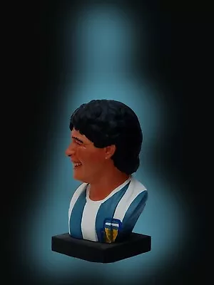 Maradona Bust  México 86 Style ..excellent Statue Figure Painted Unique! Gift • $79