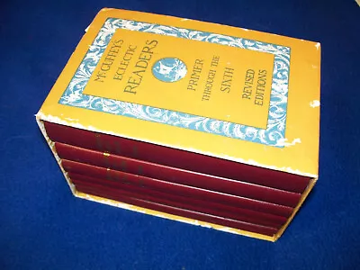 McGuffey's Eclectic Readers Box Set Primer Through Sixth Revised Editions • $42