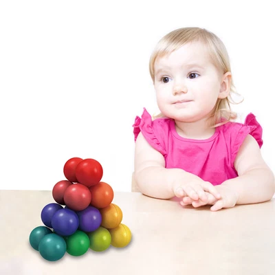 £8.15 • Buy Magic Ball Cube Colorful Magnetic Cube Novelty Magic Ball Toys As Children Gift