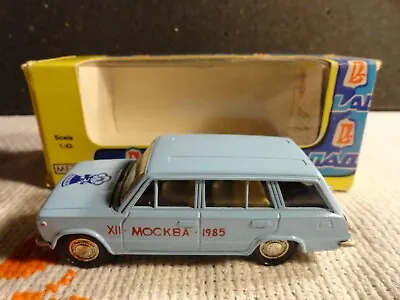 1:43 Vaz 2102 Moskow 1985 Light Blue Ussr Russia (226) • $170