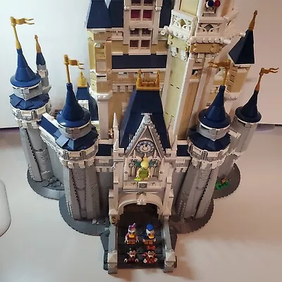 $350 • Buy LEGO Disney: Disney Castle (71040) Retired With 5 Minifigures And Instructions 