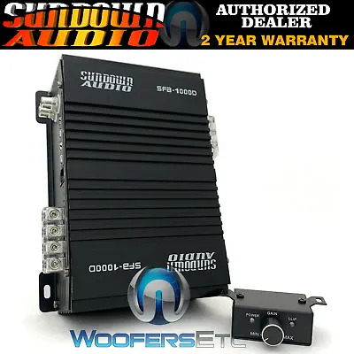 Sundown Audio Sfb-1000d Monoblock 1410w Rms Subwoofers Bass Speakers Amplifier • $199.99