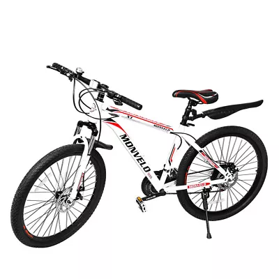 Monvelo Mountain Bike Bicycle 21 Speed Full Suspension  26/27.5/29 Inch Cycling • $269.99