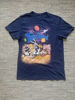 Space Jam Tune Squad T Shirt Looney Tunes Medium 458 • £9.99