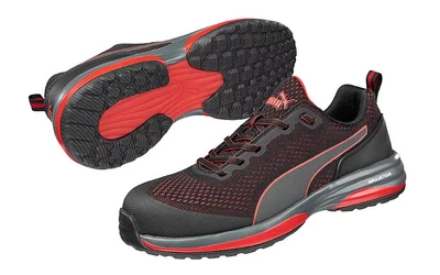 $165.34 • Buy Puma Speed Non-Metallic Safety Shoes In Red And Grey