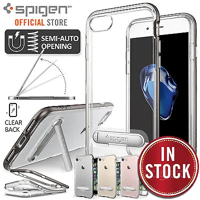 $44.99 • Buy [FREE EXPRESS] IPhone 7 Case, SPIGEN Crystal Hybrid Kickstand Cover For Apple