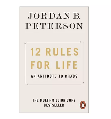 12 Rules For Life By Jordan B Peterson Bestseller (Paperback) • $17.98