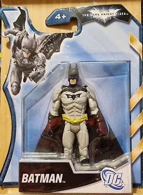 A Batman The Dark Knight Rises - 4  -  Batman (Grey Suit) Action Figure RARE • £6
