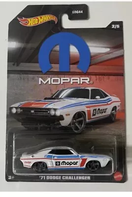 Hot Wheels '71 Dodge Challenger 2022 HW MOPAR Series 2/5  • $3.40