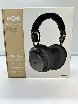 Marley Exodus Anc Em-dh021-bk Noise Cancelling Wireless Headphones • $150