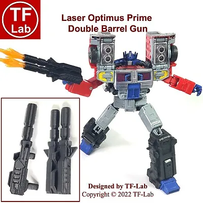 Double Barrel Gun Upgrade Kit For Transformers G2 Laser Optimus Prime Legacy • $7.97