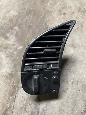 BMW E36 Left Headlight Switch Dash Vent Assembly 1387061 • $40