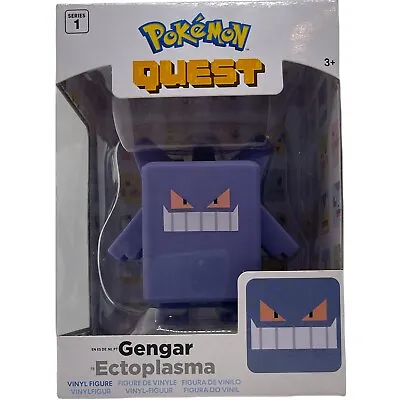 $12.99 • Buy 2019 Pokemon Quest Gengar Ectoplasma Series 1 Vinyl Figure Factory Sealed