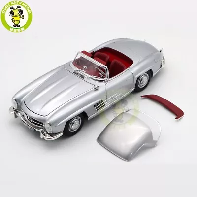 1/18 Mercedes Benz 300SL Roadster 1957 Norev 183890 Diecast Model Toy Car Gifts • $106.25