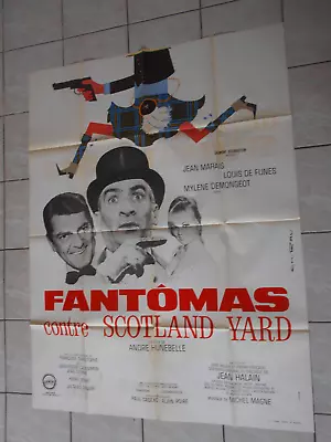 FANTOMAS VS SCOTLAND YARD - Louis De Funes - Jean Marais- Mylene Demongeot • $48.75