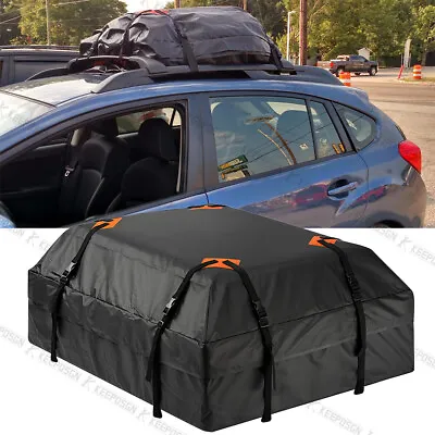 21 Cubic Ft 600D Car SUV Roof Top Bag Cargo Carrier For Subaru Impreza Outback • $59.69