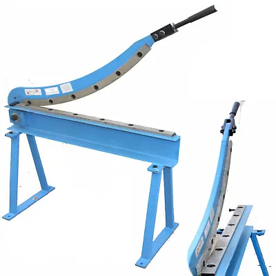 Manual Guillotine Shear 32  X 16 Gauge Sheet Metal Plate Cutting Cutter W/ Stand • $359.99