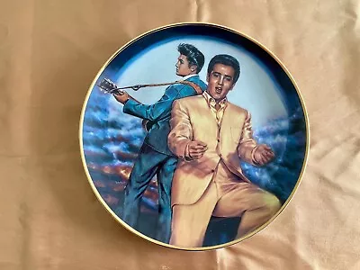 Rockin'  In The Moonlight Elvis Remembered #6 10  Collector Plate 1989 • $24.99