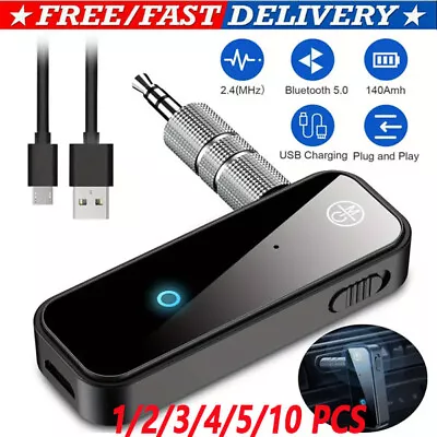 USB Wireless Bluetooth 5.0 Transmitter Receiver For Car Music Audio Aux Adap Lot • $7.99