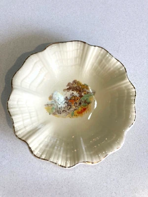 $35 • Buy Vintage J&G Meakin  Sunshine  Bowl. 15cm  England Excellent Condition
