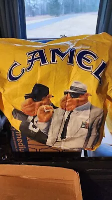 Vintage 1992 Camel Wides Cigarettes Adult XL Graphic Tyvek Windbreaker Jacket • $20