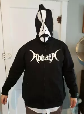 Abbath XL Hoodie Sweatshirt Zip Up Black Metal • $55