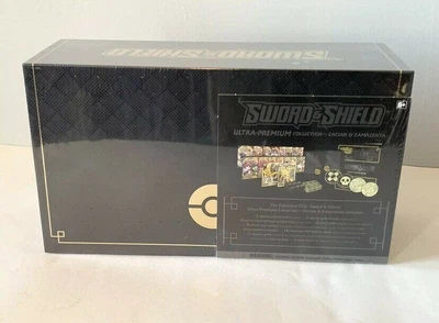 $179.99 • Buy Pokemon Sword And Shield Ultra Premium Collection Zacian & Zamazenta Sealed Box