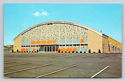 Manchester NH John F. Kennedy Memorial Coliseum JFK Arena Vintage Postcard • $2.75