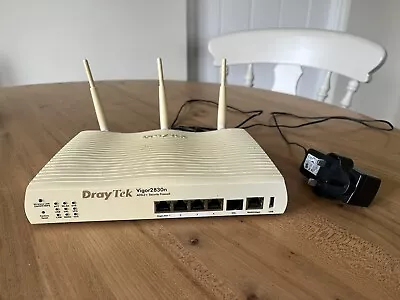 DrayTek Vigor 2830N 1000 Mbps Gigabit Wireless N Router (V2830N-K) • £4.99