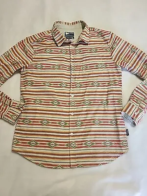 Modern Amusement Navajo Aztec Casual Shirt Men's Large Button Up • $14.98