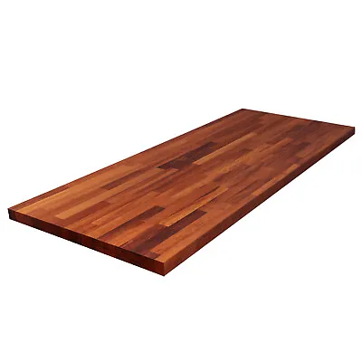 Iroko Worktops - Solid Wood Worktop Kitchen Breakfast Bars Real Solid Timber • £22.95