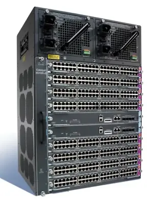 Cisco Catalyst 4500 Chassis - POE Gigabit - WS-C4510R+E - 4510R+E - 16 X 10GB • £399.85