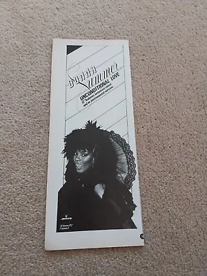 Tnewl65 Advert 11x4 Donna Summer : 'unconditional Love' • £6