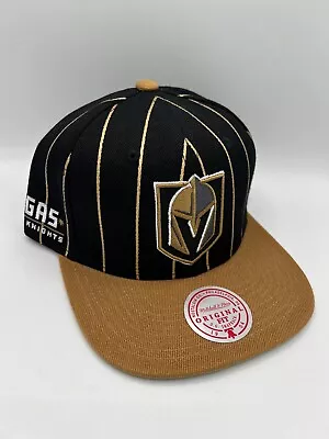 NWT Las Vegas Golden Knights NHL Hockey Snapback Retro Hat Cap Mitchell&Ness • $22.99