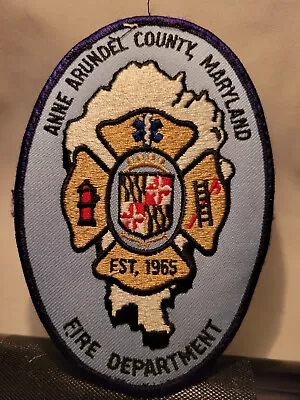 Anne Arundel County Maryland Fire Department Iron-on Patch • $7.98