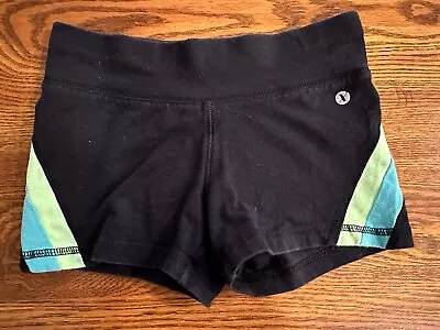 XERSION GIRLS YOUTH Black ACTIVE SHORTS SIZE 7/8 For Dance Cheer Gymnastics Play • $2.99