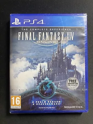 Final Fantasy XIV 14 Online A Realm Reborn Sony PlayStation 4 PS4 New In Shrink • $30