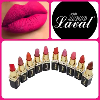 Laval Cosmetics CLASSIC Color Lipstick Moisturising Assorted Shades Choose Yours • £4.99